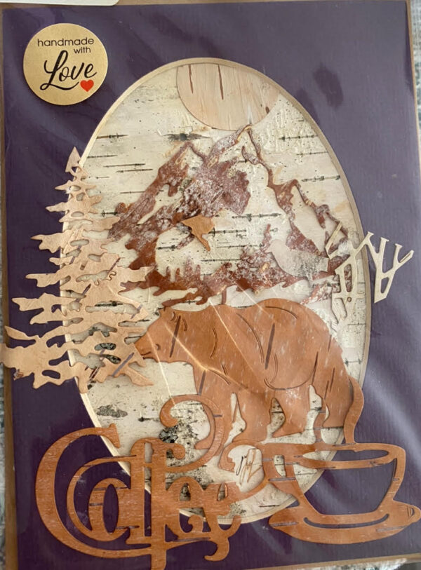 Bear and Coffee Card