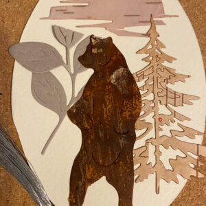 Standing Bear at sunset
