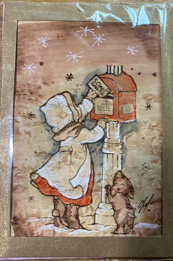 Christmas Mail Box Card