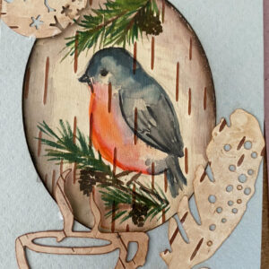 Christmas Greeting Card Christmas Bird